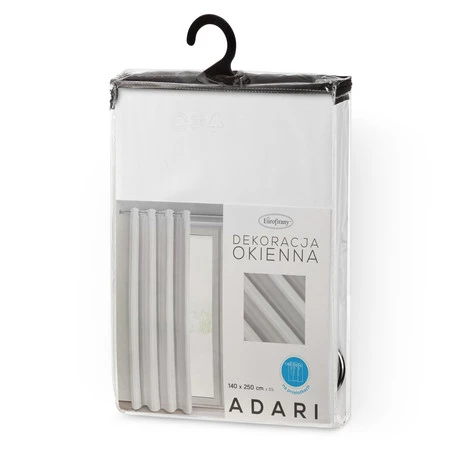 ZASŁONA GOTOWA ADARI 140 X 250 CM BIAŁY