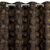 ZASŁONA GOTOWA MARIGOLD 140 X 250 CM CZARNY
