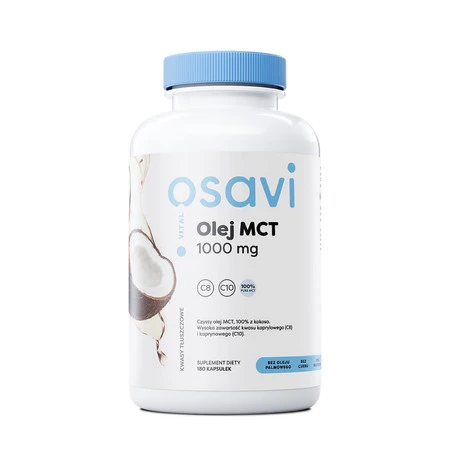Osavi Olej MCT 1000 mg 180 kaps.