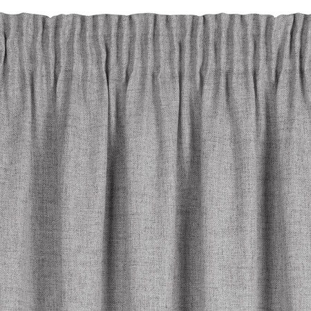 ZASŁONA GOTOWA JULA2 NA TAŚMIE 140 X 270 CM SREBRNY