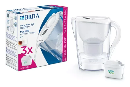 Brita Dzbanek filtrujący BRITA Marella Biały + 3 x wkład Maxtra Pro Pure Performance