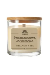 Big Nature Świeca sojowa o zapachu WELLNESS&SPA 225g