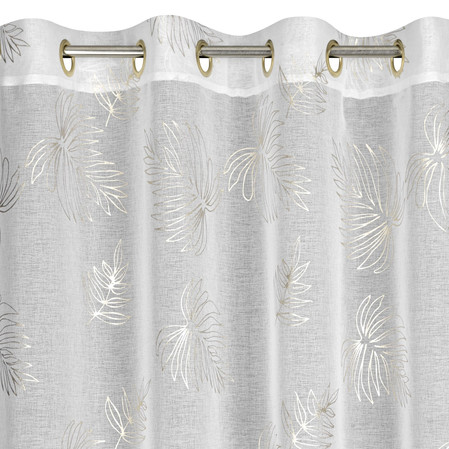 FIRANA GOTOWA CAPRI 140 X 250 CM BIAŁY