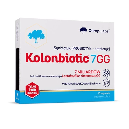 Olimp Kolonbiotic 7GG wsparcie mikroflory jelitowej 10 kaps.