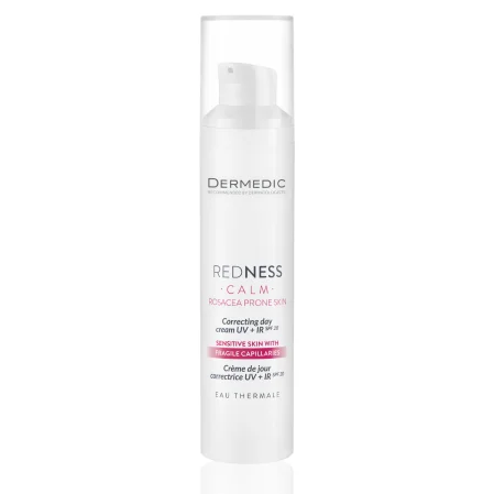 Dermedic Redness Calm Krem Korygujący na Dzień Uv + Ir 40 Ml