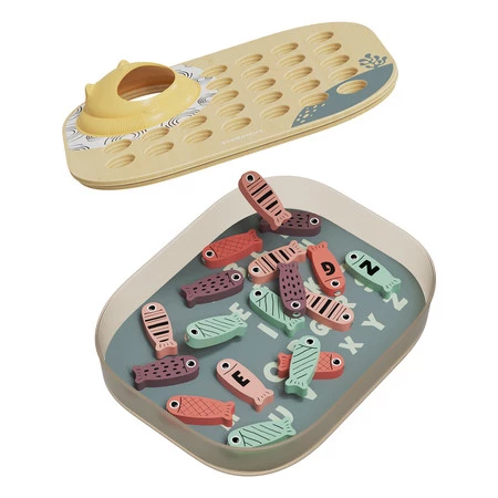 Łowimy Rybki ABC – magnetyczna gra zręcznościowa 24 mies.+ TOPBRIGHT