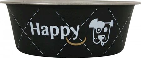 ZOLUX Miska Inox Happy Czarna 1,5 l