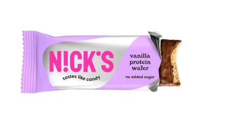 Zestaw 6x N!CK'S Nicks Protein Wafer Vanilla Proteinowy wafelek waniliowy bez cukru 40g