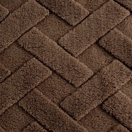 Koc D91/K/CARO 200X220 C.BRĄZ