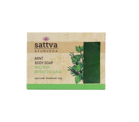 Body Soap indyjskie mydło glicerynowe Mint 125g