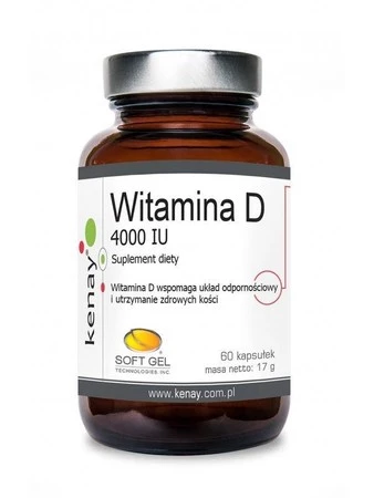 Kenay Witamina D3 4000 IU (60 kaps.)