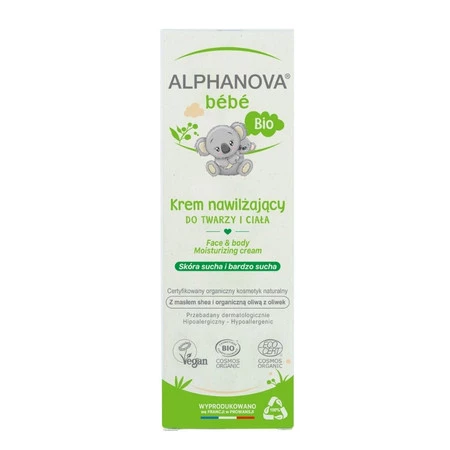 Alphanova Bebe mawilżający krem 75 ml