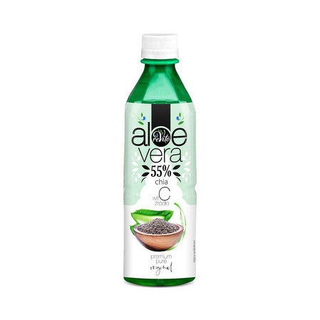 Zestaw 2x Napój aloesowy z chia 500 ml