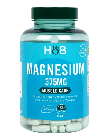 Magnesium 375 mg pomaga zmniejszyć uczucie zmęczenia 180 tabl.