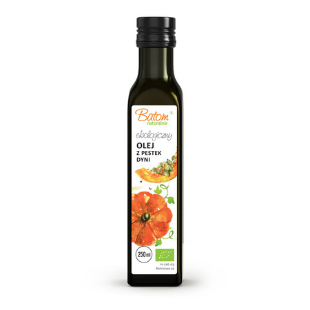 BATOM OLEJ Z PESTEK DYNI TŁOCZONY NA ZIMNO BIO 250ml