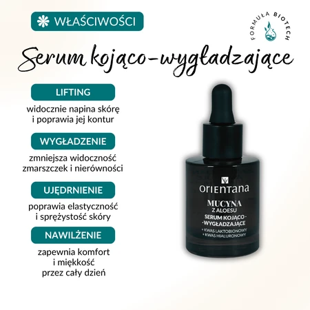 Orientana Serum Kojąco Wygładzające Mucyna 30ml