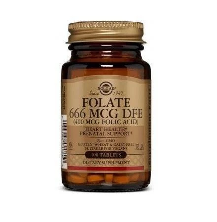 Folate (Metafolin) 400 mcg (100 tabl.)