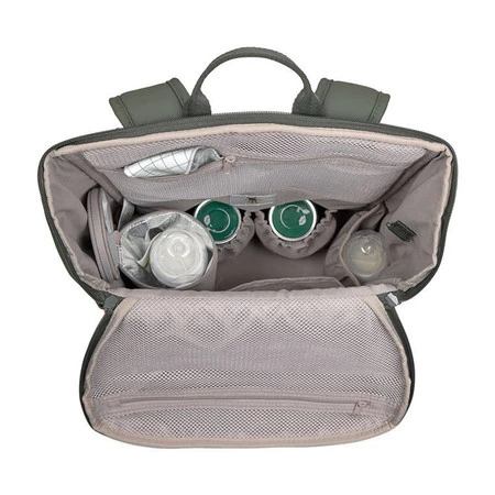Lassig Green Label Plecak dla mam z akcesoriami Slender Up Backpack olive