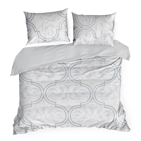 Komplet pościeli Flano 5 200 x, 220 cm, Srebrny