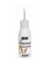 VET-AGRO Dermatisan Aurisal Silver Czyścik uszu dla psa i kota 75ml