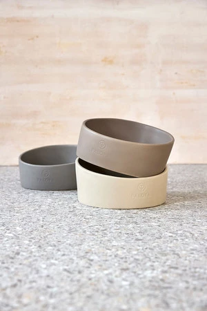 PALOPA Miska dla psa porcelanowa Cali grey