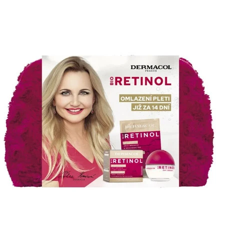 Bio Retinol zestaw krem na dzień 50ml + maska do twarzy 2x8ml + krem na noc 50ml