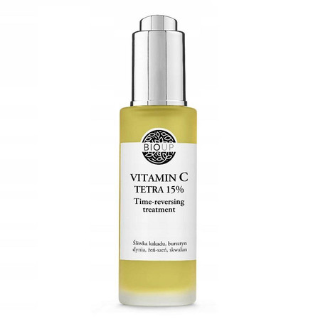  Bioup Serum Vitamin C Tetra 15% Time-reversing treatment 30ml