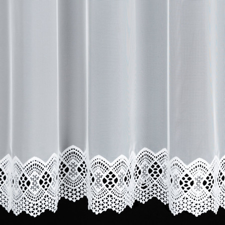 FIRANA GOTOWA ELZA 350 X 150 CM BIAŁY