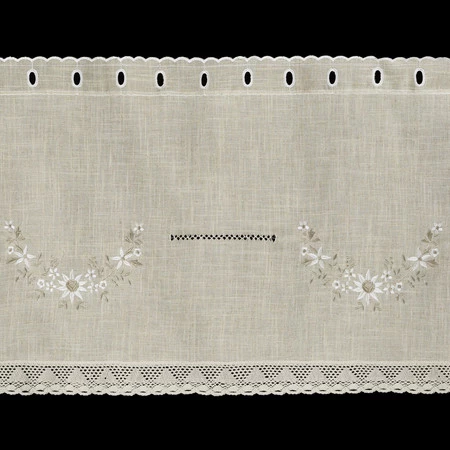 FIRANA GOTOWA VERONICA NA TAŚMIE 150 X 60 CM BEŻOWY