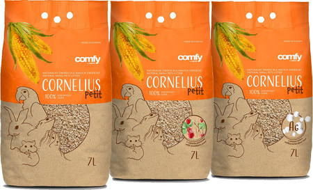 AQUAEL COMFY Cornelius Petit Silver Żwirek kukurydziany 7l