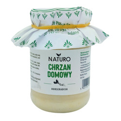 Naturo Chrzan domowy 180 g KRÓTKA DATA 2026-09-16