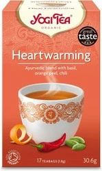 HERBATKA ROZGRZEWAJĄCA (HEARTWARMING) BIO (17 x 1,8 g) 30,6 g - YOGI TEA