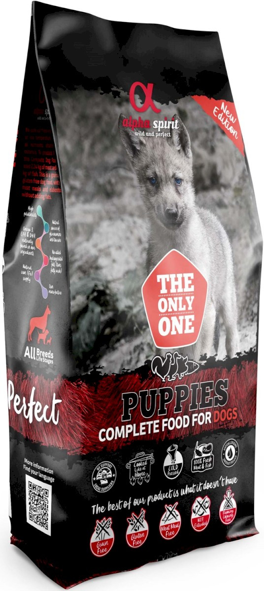 Alpha Spirit Puppies - pełnoporcjowa sucha karma dla psa - 12kg - Nabea.pl