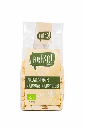 Eureko − Płatki migdałowe (Migdały cięte) BIO − 100 g