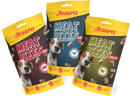 JOSERA Meat Bites Mini Beef z Wołowiną 70g