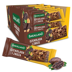 Zestaw 25 x BAK baton musli Czekolada 40 g