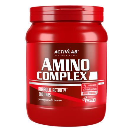 ACTIVLAB AMINO COMPLEX Aminokwasy 300 tabl. smak grejpfrut