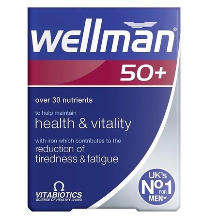 Wellman 50+ suplement diety dla mężczyzn po 50. roku życia 30 tabletek