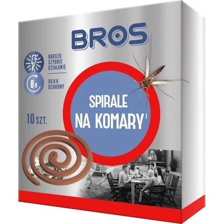 BROS Spirala owadobójcza 10szt.