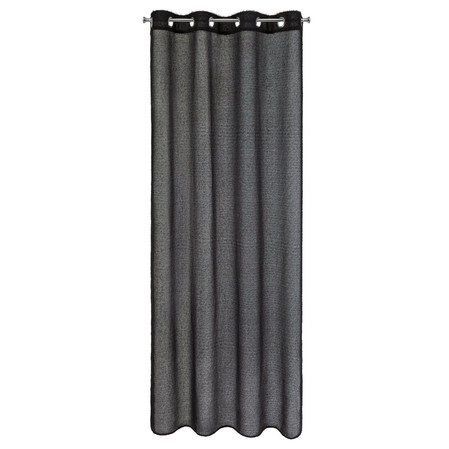 ZASŁONA GOTOWA AGIS 140 X 250 CM CZARNY
