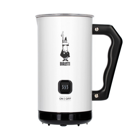 Bialetti Milk Frother MKF02 Bianco elektryczny spieniacz do mleka Biały