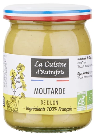 LA CUISINE D AUTREFOIS MUSZTARDA DIJON BIO 215 g
