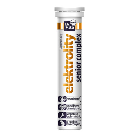 Elektrolity Senior 20 tabletek musujących