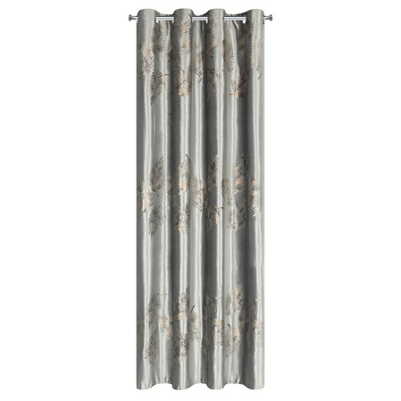 ZASŁONA GOTOWA IDALIA 140 X 250 CM SREBRNY