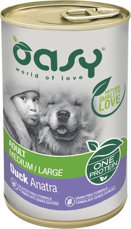 OASY Dog OAP Adult Medium / Large Duck Kaczka 400g