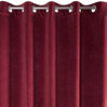 ZASŁONA GOTOWA VILLA 140 X 250 CM BORDOWY
