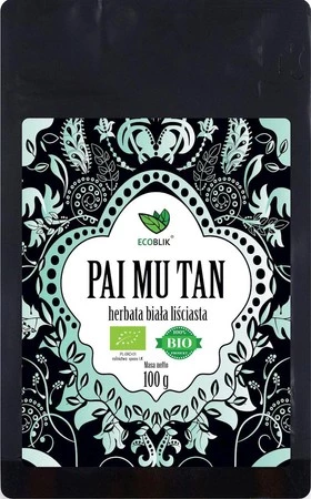 Ecoblik Herbata PAI MU TAN luz 100g EKO