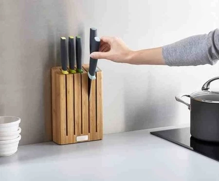 JJ - Zestaw blok Bamboo z 5 nożami Elevate™, multi