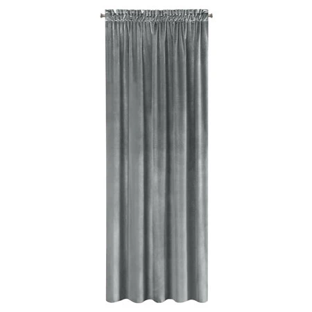 ZASŁONA GOTOWA SAMANTA NA TAŚMIE 140 X 270 CM GRAFITOWY