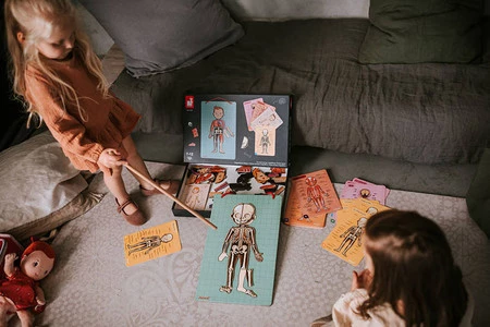 Janod Układanka magnetyczna Ciało człowieka